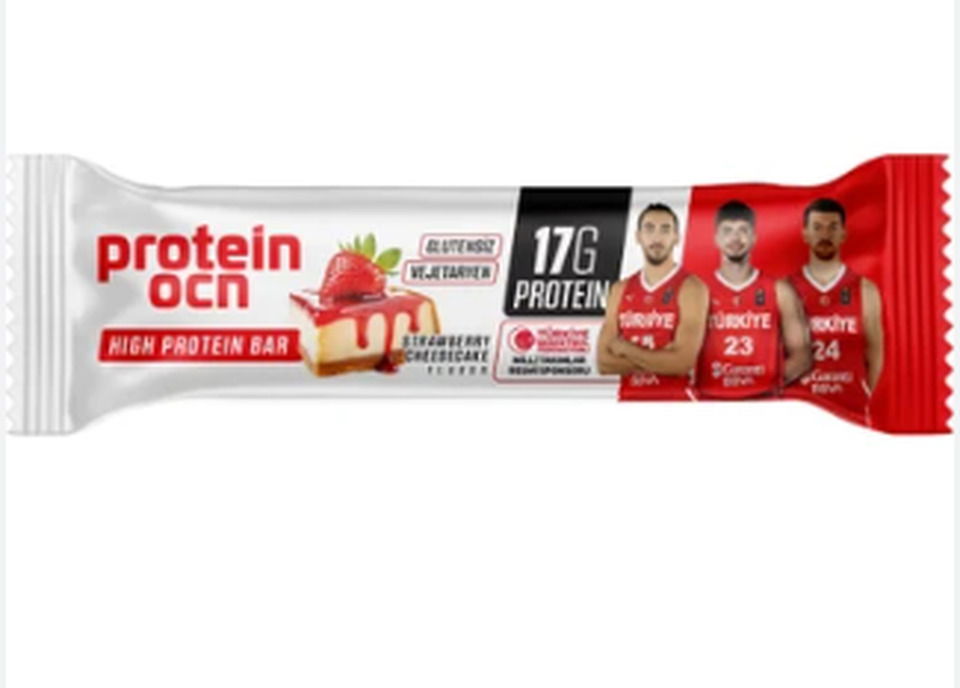 PROTEİN OCEAN BAR 50 GR- ÇİLEK ÇİZKEK AROMALI